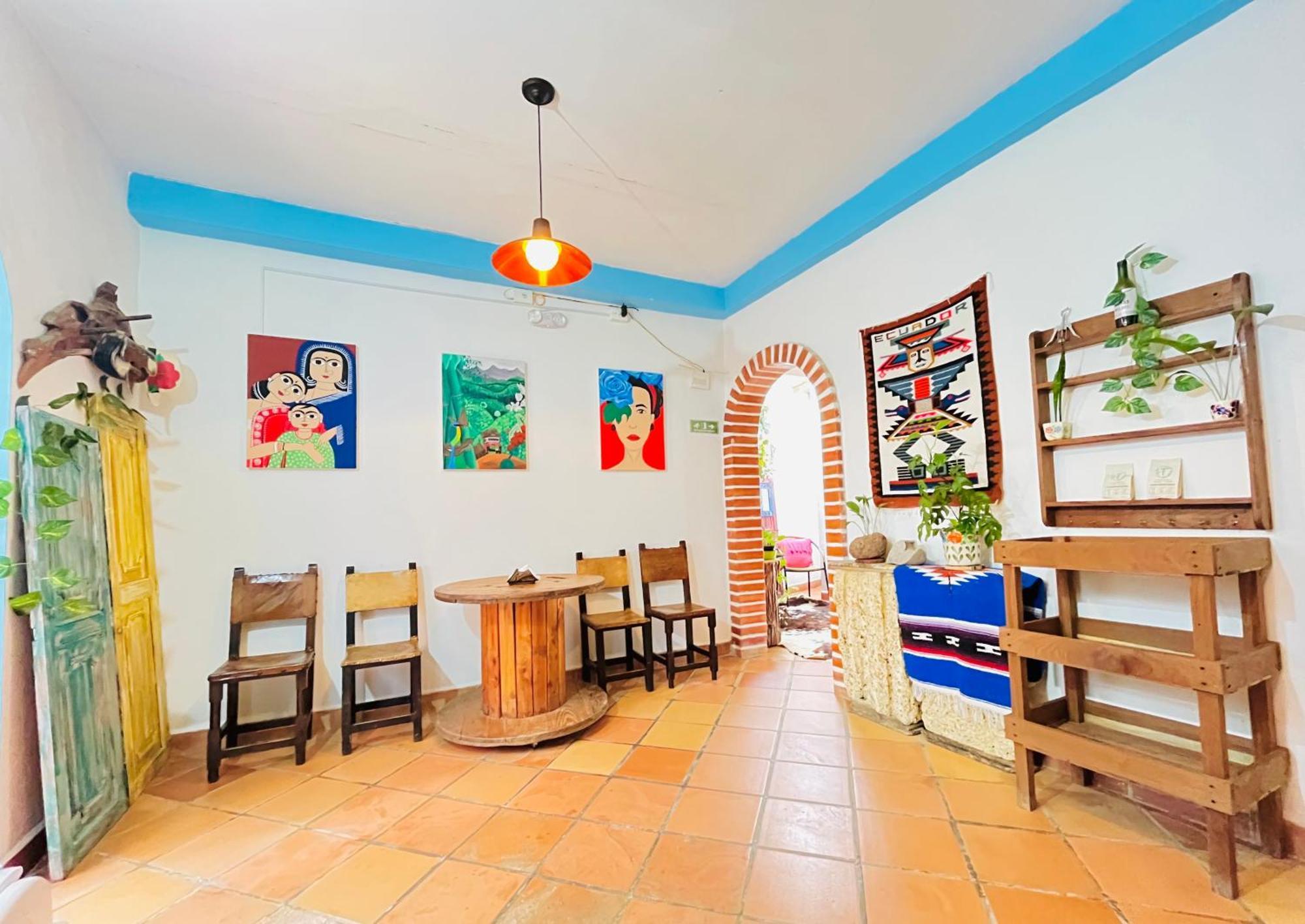 Casa De Las Rocas Hostel Jardín Exterior foto