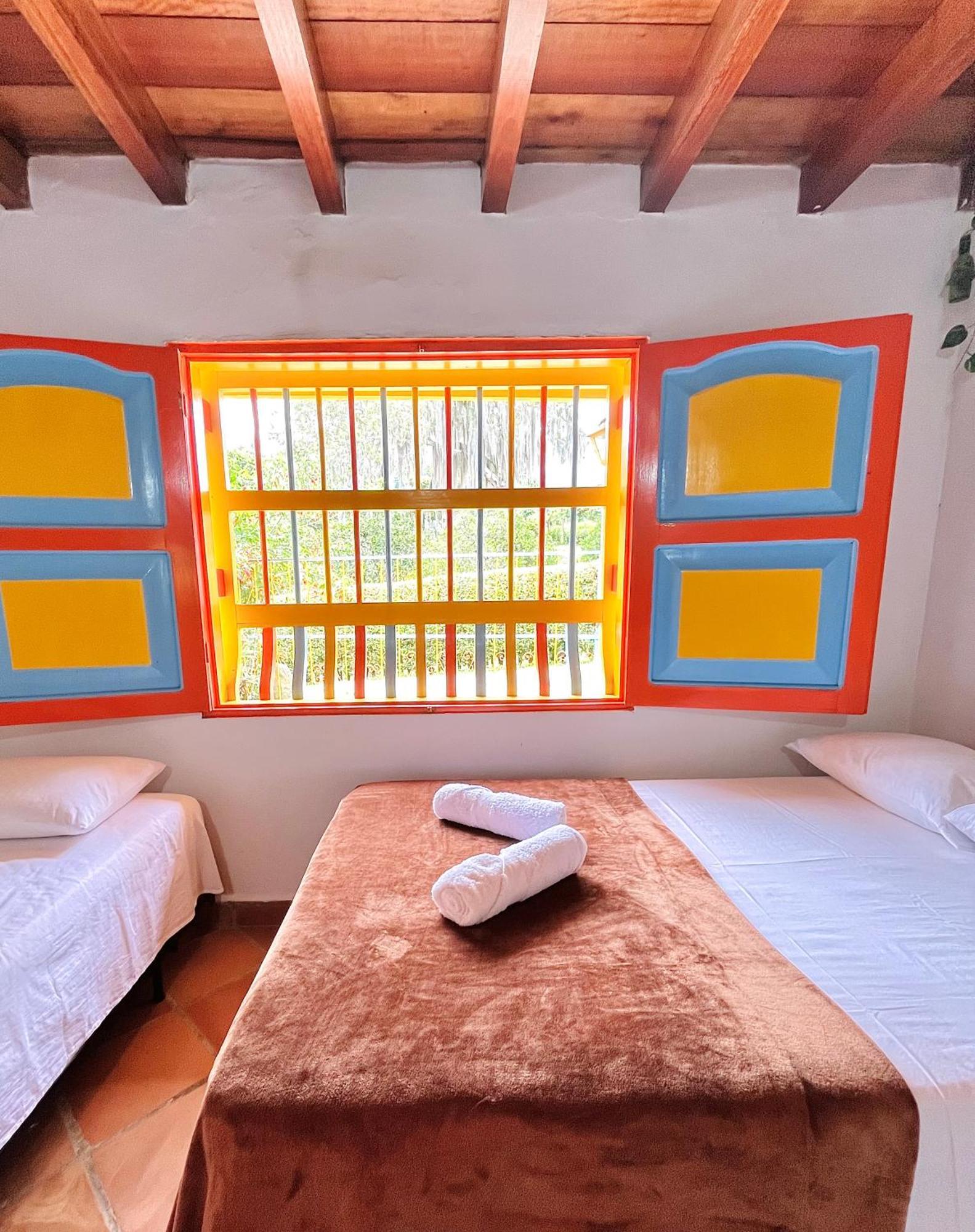 Casa De Las Rocas Hostel Jardín Exterior foto